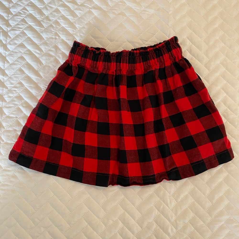 Baby Gap Buffalo Check Skirt 3T